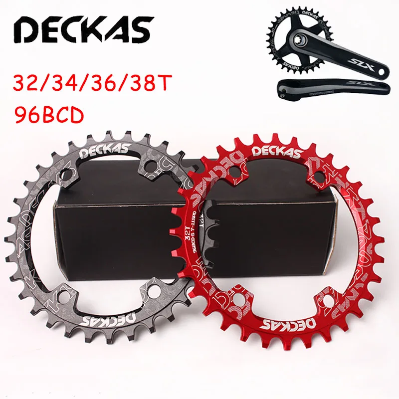 DECKAS узкое широкое кольцо для горного велосипеда 96BCD S круглое/овальное колесо 32 38T