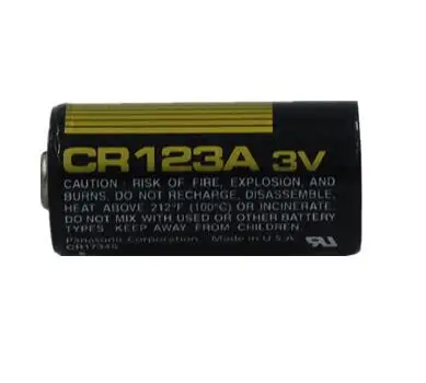5 шт. CR123A CR17345 инструментальная 3 в одноразовая литиевая батарея