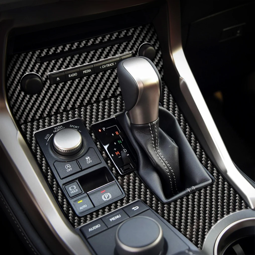Декоративная центральная консоль из углеродного волокна панель для Lexus NX300h NX200
