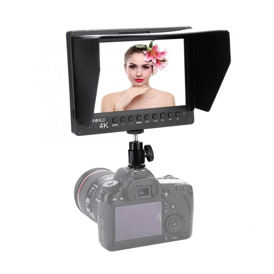 Feelworld A737 легкий 7 дюймов ips экран 4 к Full HD монитор камеры монитор для DSLR камеры s видео монитор