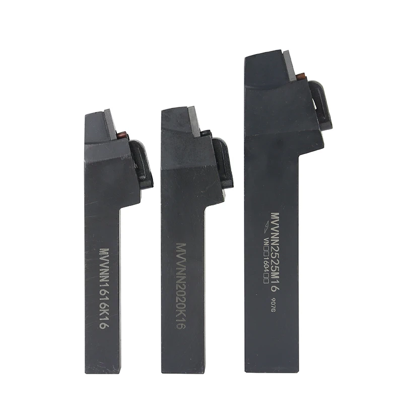  MVVNN2020K16 MVVNN1616K16 MVVNN2525M16 External Turning Tool Holder VNMG Carbide Inserts MVVNN Lath
