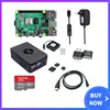 Raspberry Pi 4 Modelo B 1/2/4GB RAM + funda + ventilador + disipador de calor + adaptador de corriente + tarjeta SD de 32/64 GB + Cable HDMI para RPI 4B ► Foto 1/6