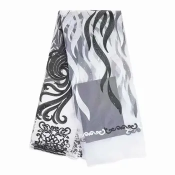 

2020 Last Design French Mesh Lace Embroidered Tulle Lace Fabric French Lace Fabric. Latest Nigerian Laces FC1627 ,Hight Quality