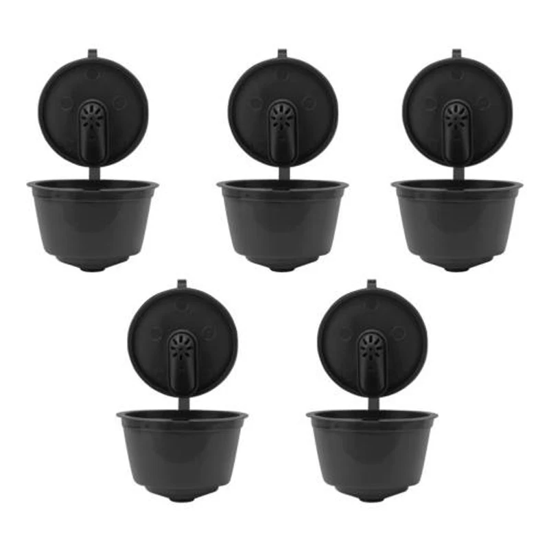 5 шт многоразовые Многоразовые капсулы с кофе для Nescafe Capsula dolcee Gusto машины