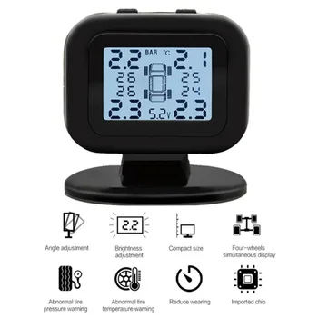 

Tool Tire Pressure Monitoring Q2 Car External 433.92MHz Accessories IP67