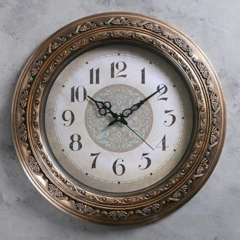 

Wall clock, series: Classic, "Baroque", bronze, d = 50 cm 3014886