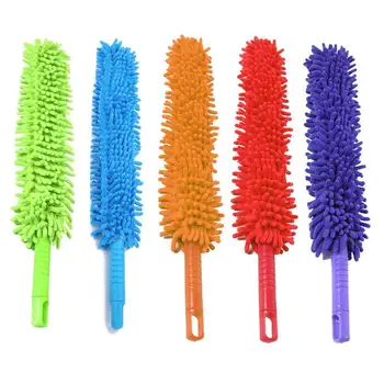 

1pcs Car Wheel Rims Tire Washing Brush Soft Microfiber Dust Brush Washing Car Cleaning Auto Handle Accessories Removal EVA D2R8