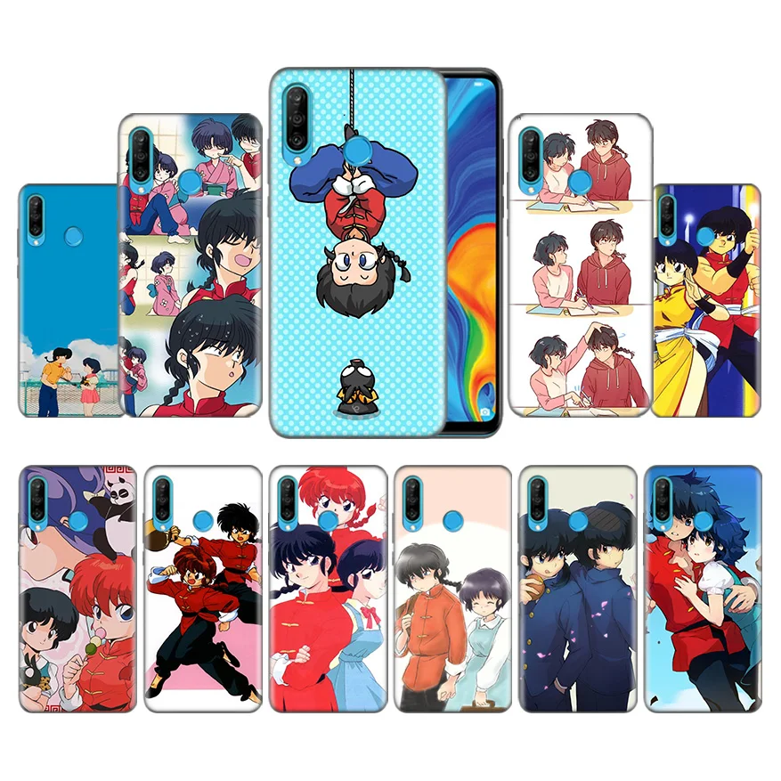

Ranma 1 2 Pattern Silicone Case Cover Coque for Huawei P30 P20 P10 P9 Lite Pro Mate 10 20 30 Lite Pro 2017 2019 Mobile Shell