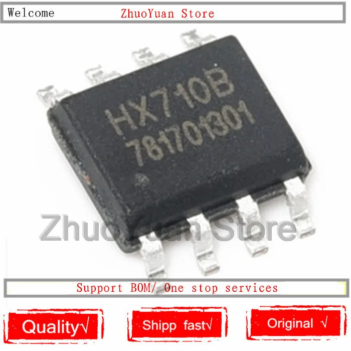 10 шт./лот HX710B HX710 SOP8 новый оригинальный чип IC | Электроника