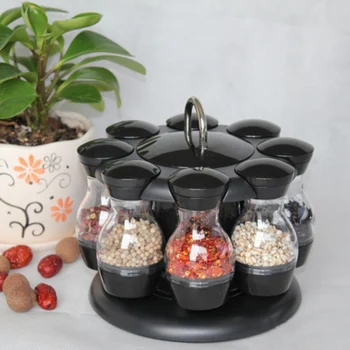 

Revolving Spice Rack Jars For Spices Spinning Countertop Herb Organizer Sets For Home Kitchen Spinning Spice Rack 3