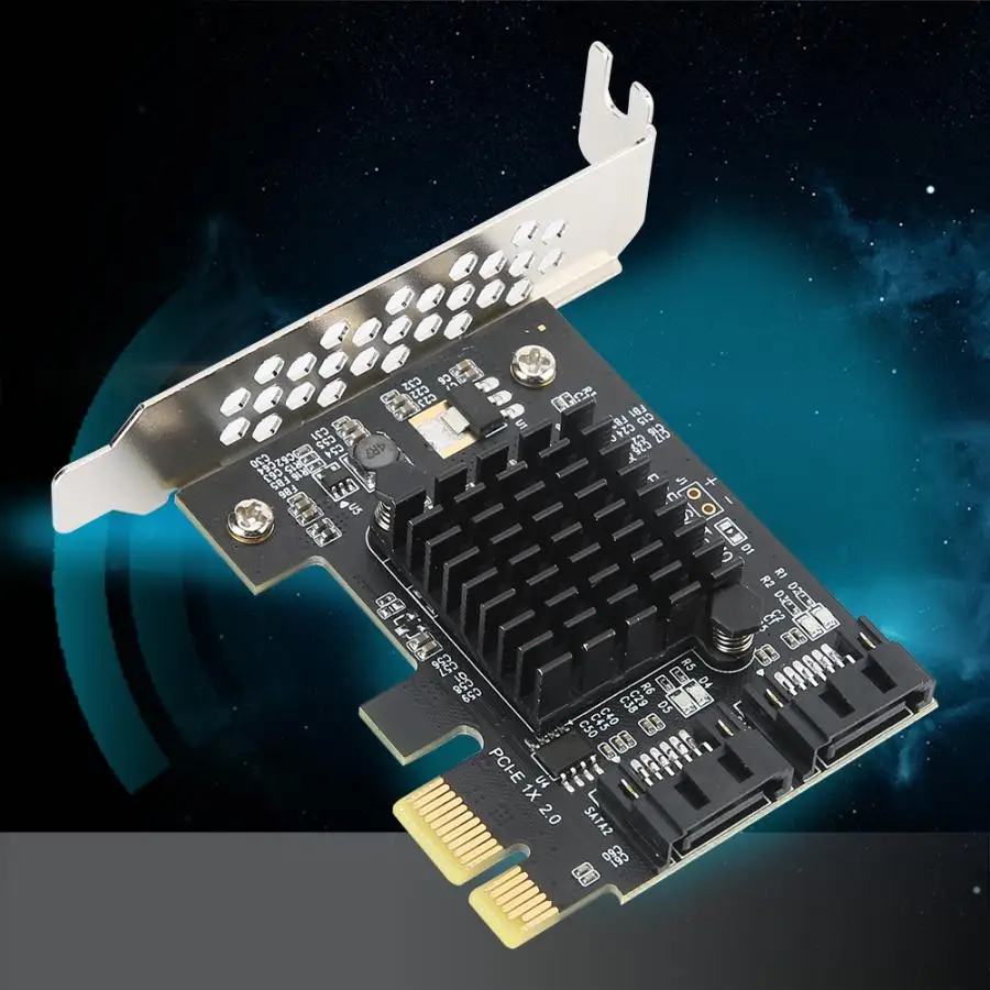 PCI-E на 2 порта SATA 3,0 Плата расширения PCI Express SATA адаптер Поддержка AHCI1.0 IDE режим PCI-E Плата расширения