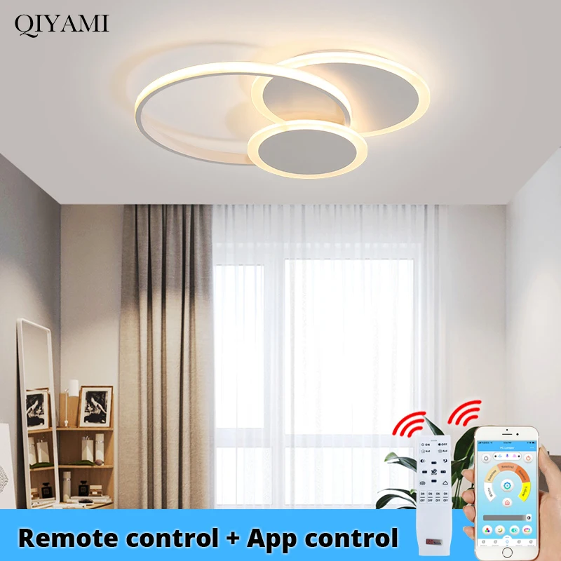 

Modern LED Round Design And Square Design Chandeliers Lighting For Living Room Bedroom Lighting Fixtures Dome Lamps Dero