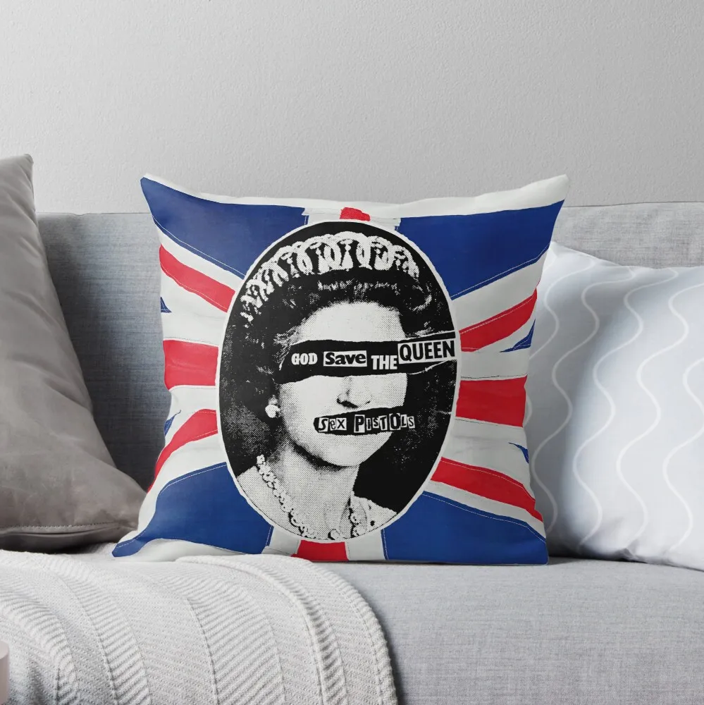 God Save the Queen (HQ) Throw Pillow Pillowcase Cushion Cover Home Decorative Sofa 40x40cm 45x45cm | Дом и сад