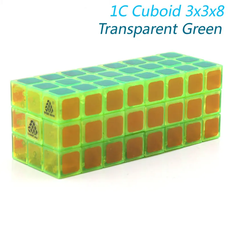 Кубовидный 3x3x4 3x3x5 3x3x6 3x3x7 3x3x8 Магический кубик головоломки Скорость головоломки сложные Развивающие игрушки для детей - Цвет: 1C Cuboid 3x3x8 T