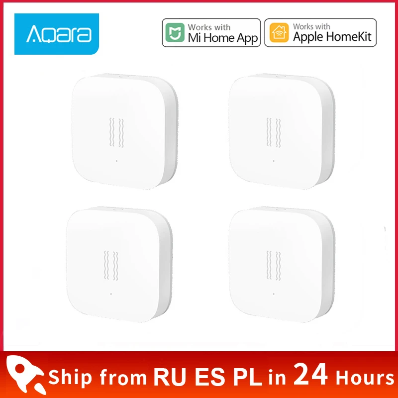 Aqara Smart Motion Sensor Vibration Detection Zigbee Shock Sensor Alarm
