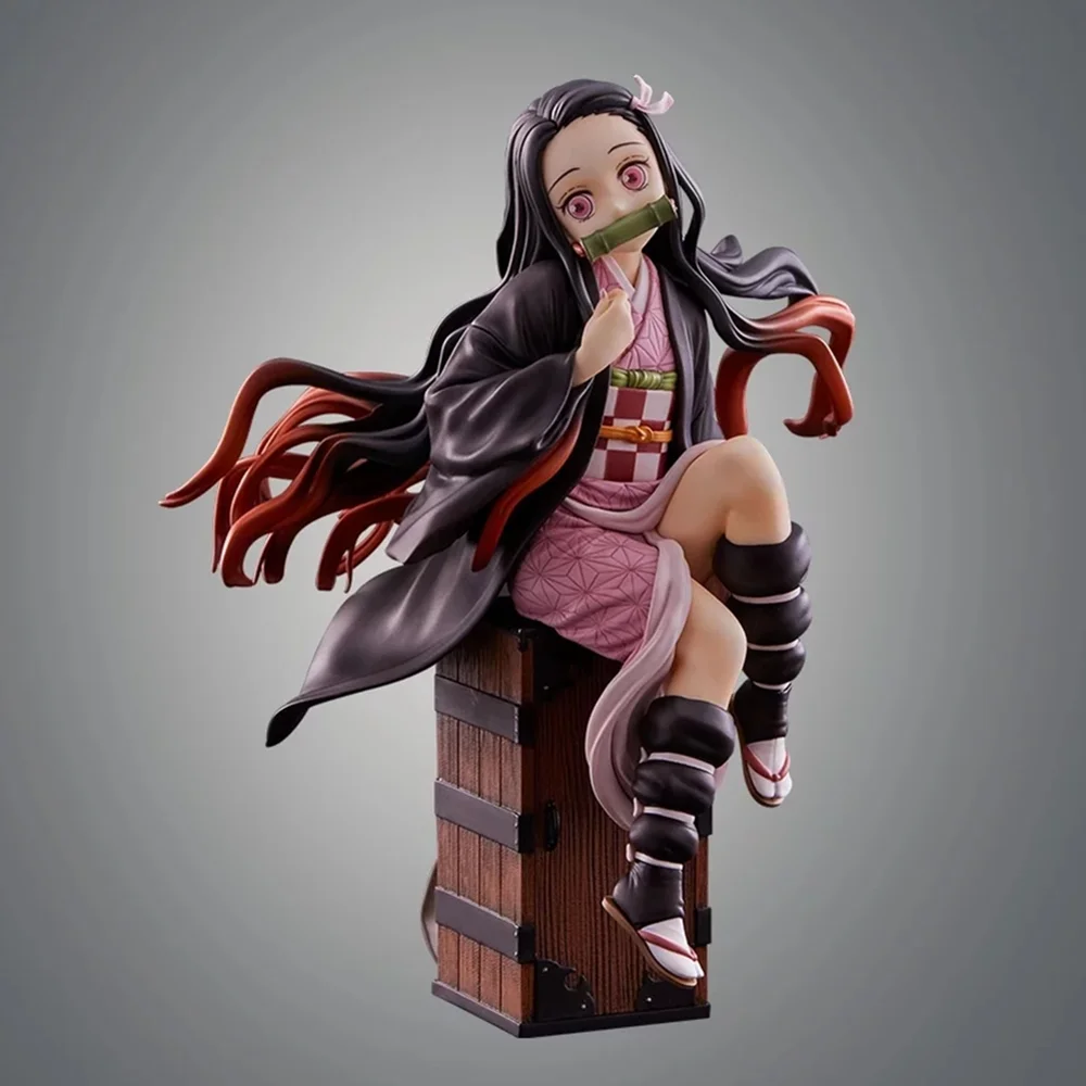 Kimetsu no Yaiba экшн-фигурка Kamado Tanjirou Nezuko Zenitsu Demon Slayer Figma Горячие ПВХ игрушки Аниме Фигурка сменная модель куклы