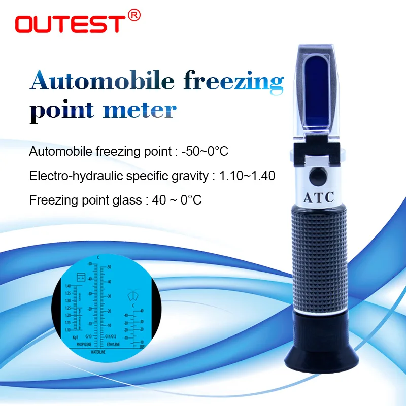Refratometro Antifreeze tester Freezing Point meter Portable Freezing Point Freezing Point