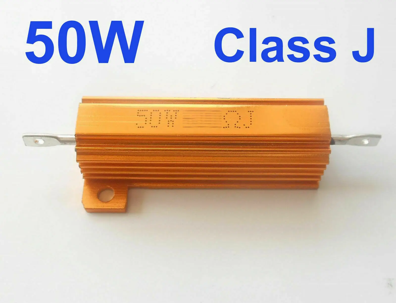 US Stock 5Pcs 50W Watt 1/1.5/1.8/3.3/4/5.6/6.8/10/18/47/51/75K Ω ohm 1KJ-75KJ Power Metal Shell Wire wound Resistor |