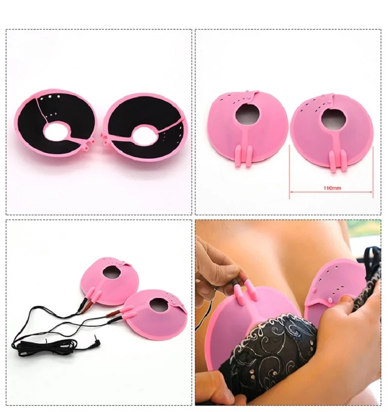 Taser Electro Stimulation Massage Masturbation Pulse Anal Butt Plug Estim Penis Ring Nipple Sucker Clamps Massage Gloves/Pad