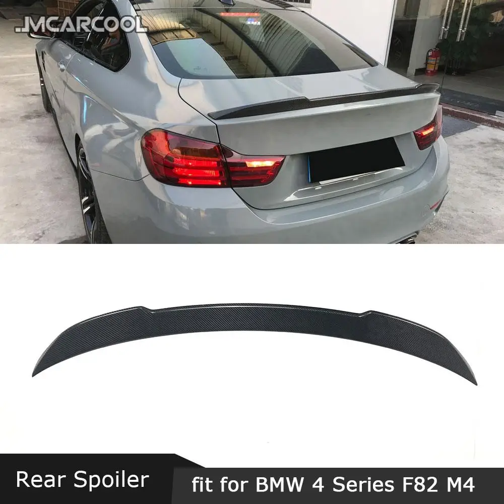 Для BMW 4 серии F82 M4 Coupe 2 двери 2014 - 2017 задний спойлер для багажника из углеродного