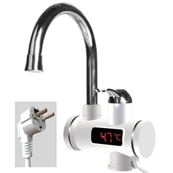 Emperature Display Instant Hot Water Faucet  Electric Tap Water Instant  Faucet