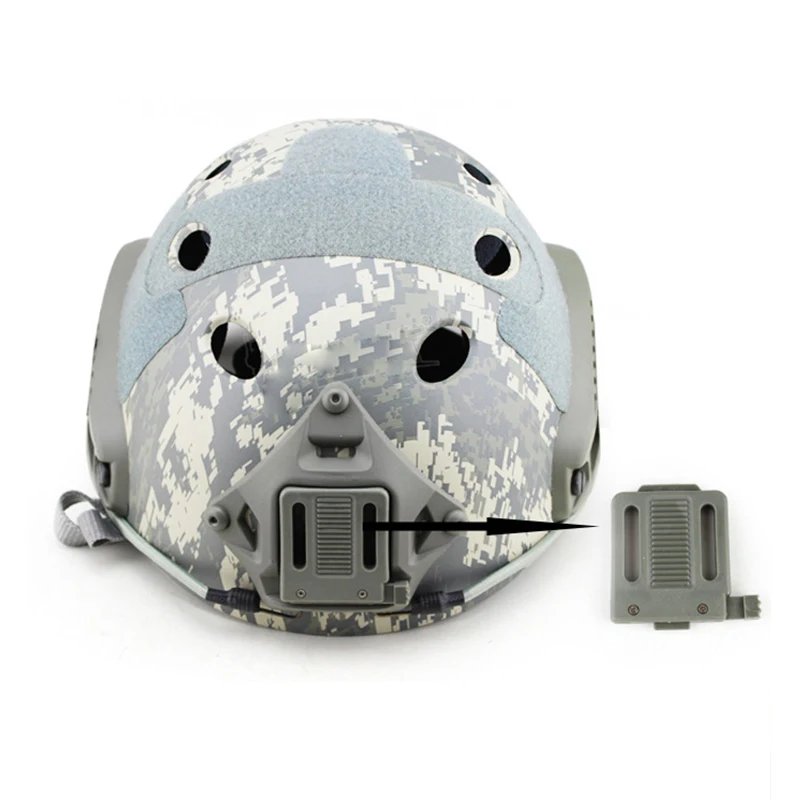 Helmet Accessories Multifunctional Device Adapter 野战装备防护Fast头盔配件塑料多功能设备转换器 (7)