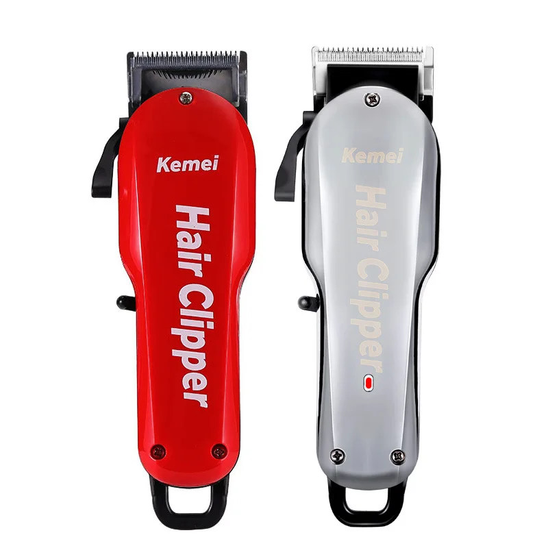 Kemei 7 часов большой Ёмкость Батарея Профессиональный Wahl машинка для стрижки волос
