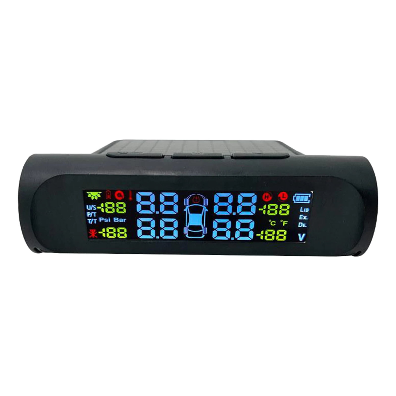 TPMS Car Tire Pressure Monitoring System-LCD Screen Design Alarm Modes with 4 External Tpms Sensor TD1 TPMS Car Tire Pressure Monitoring System-LCD Screen Design Alarm Modes with 4 External Tpms Sensor TD1