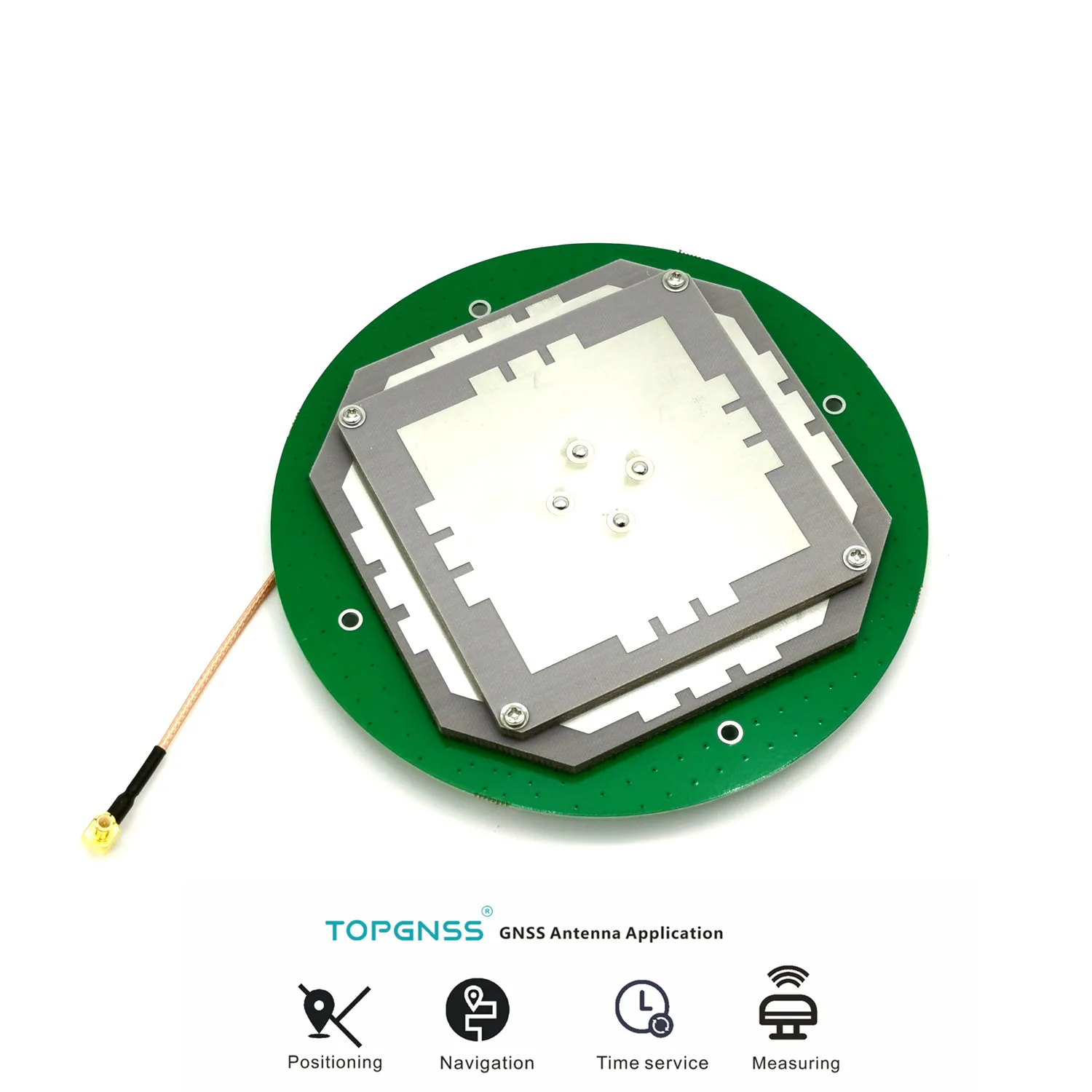 

Built-in GNSS measuring antenna for zed-f9p UAV UGV GNSS GPS GLONASS High-Precision survey CORS RTK GPS antenna MCX-J TOP149