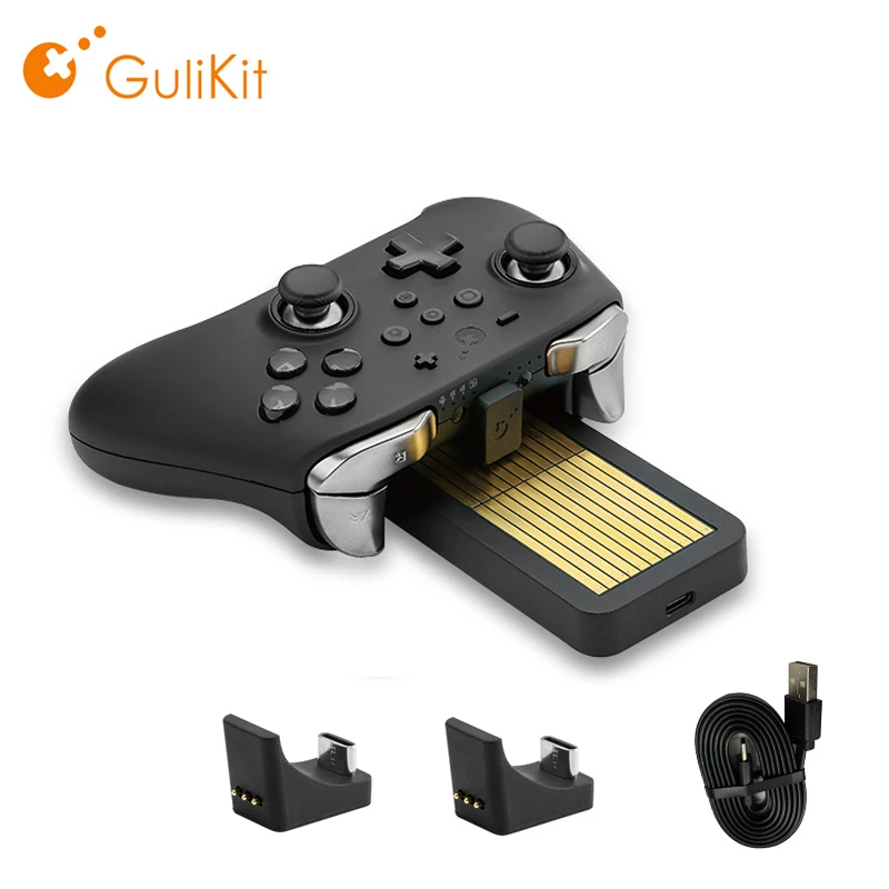 Estação de Doca de Carregamento para Ps5 Gulikit Carregador Duplo Universal Ps4 Switch Pro Controlador - - Image 2