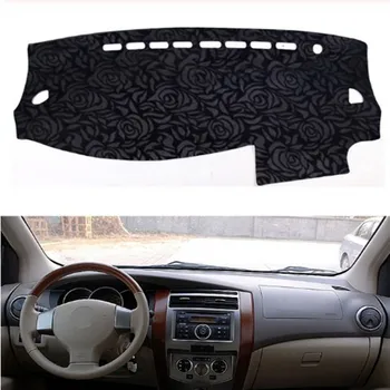 

Rose Pattern Non-slip Dashmat Dash Mat Dashboard Cover Pad Carpet Car Sticker for N-issan Teana Altima L33 2013-2018 Car Styling