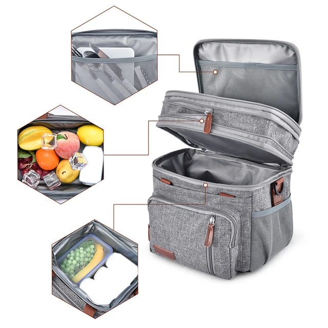 DENUONISS Sac Isotherme Lunch Box Sac Isotherme Repas Sac Lunch Isotherme  Glaciere Isotherme Pour Pique Nique - AliExpress