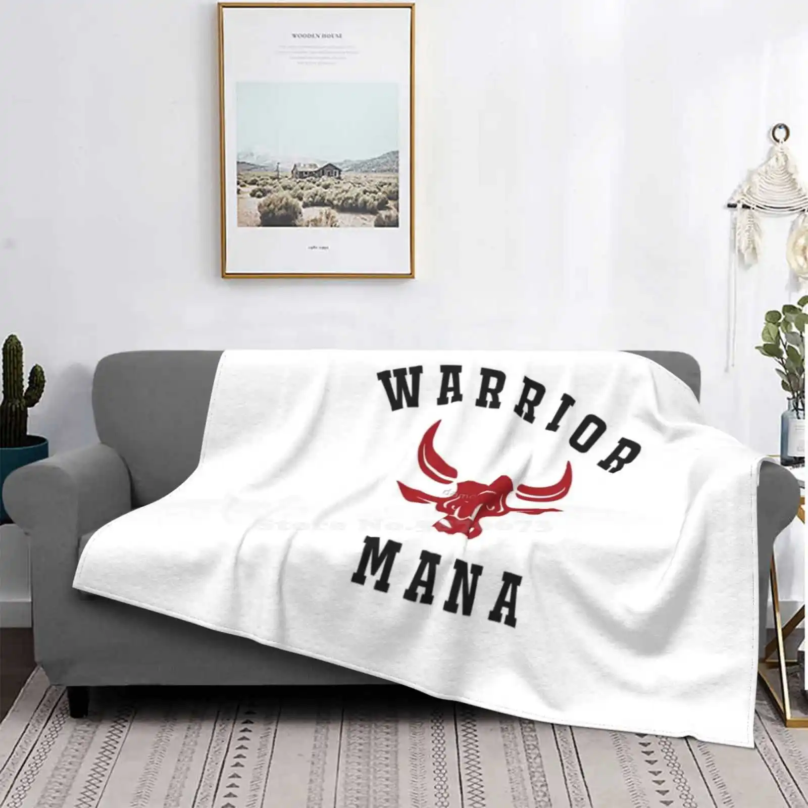 Warrior Mana Trend Style Funny Fashion Soft Throw Coperta Mana Warrior Warrior Gioco Segreto Magic Mage Adventure Play Rpg Anime