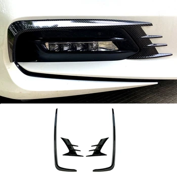 

for Honda Accord 10Th 2018-2020 Carbon Fiber Front Bumper Spoiler Spoilers Car Fog Lights Decorative Cover