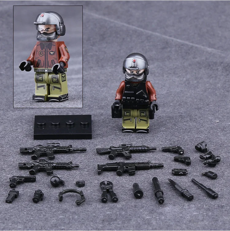 Современные Военные brickmania Air Eagle Строительные кирпичи ww2 Китай воздушные силы фигурки оружие Блоки для оружия игрушки для мальчиков подарки