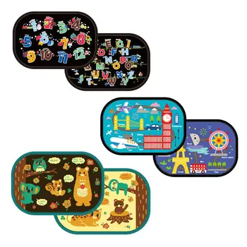 

Free Shipping Universal Car Sun Shade Cartoon Children Window Electrostatic Adsorption Sunshade Cover