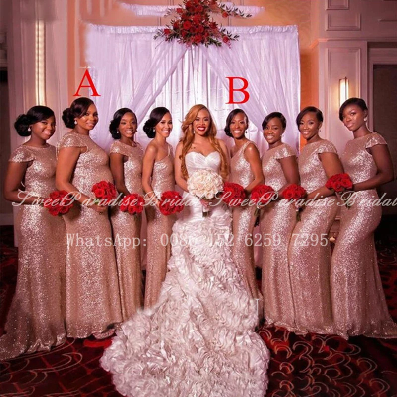 mermaid maid of honor dresses