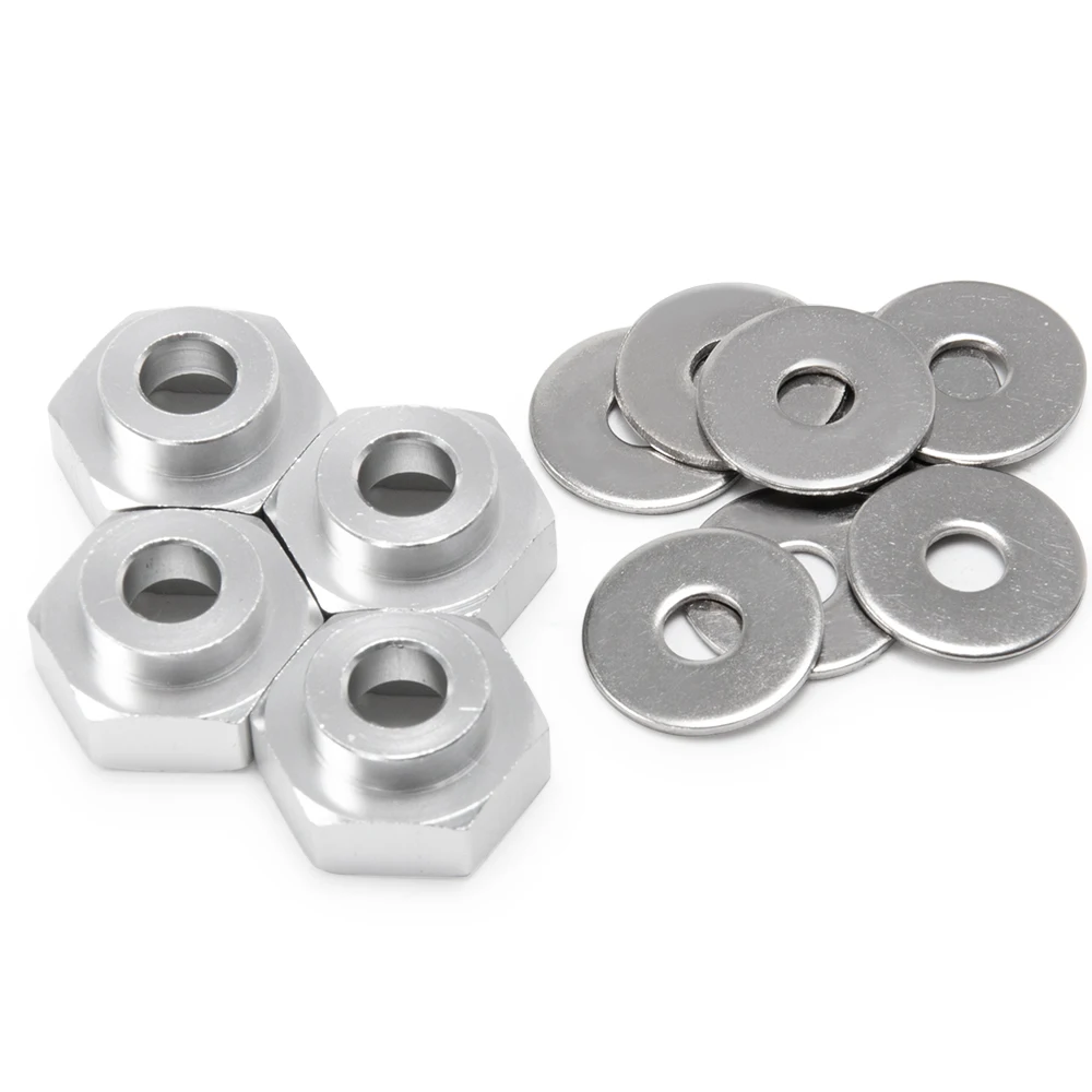 攀爬车-12mm转17mm结合延长柱(5mm)-银色X1 (2)