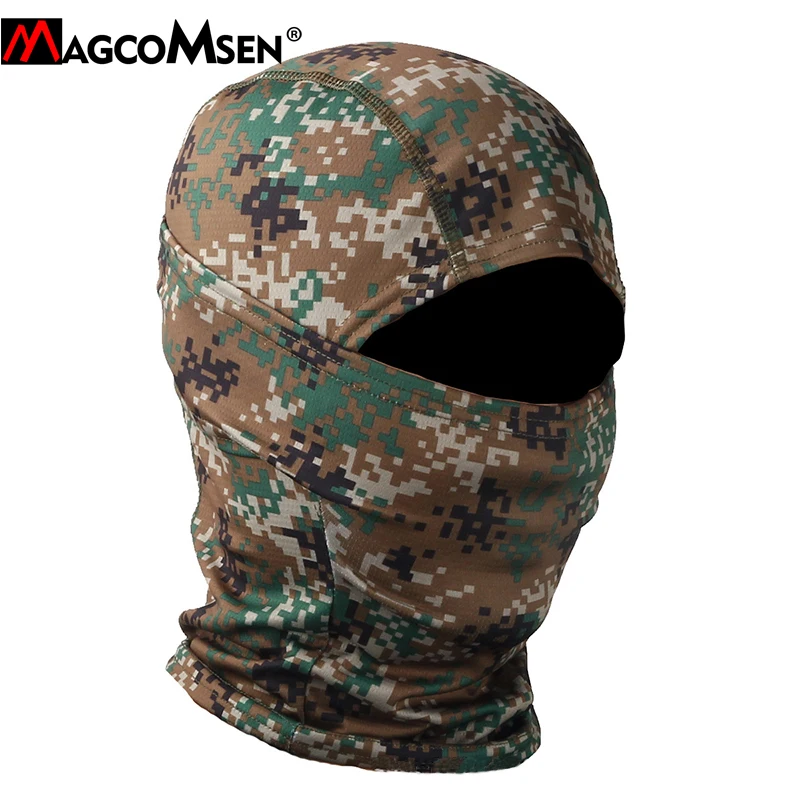 Маскировочная Балаклава MAGCOMSEN тактическая камуфляжная на все лицо