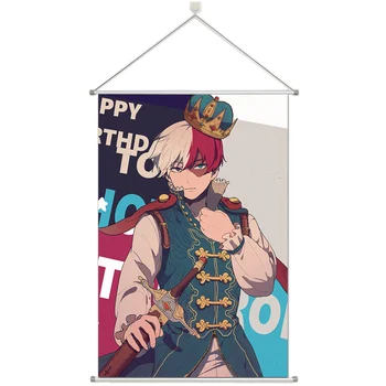 

Anime My Boku no Hero Academia Personalize Customer Made Alloy Fabric Wall Poster Scroll 60x90cm 24x36inches