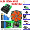 150W DC tester APP electronic load lithium battery capacity monitor discharge charge power meter supply checker + PD/QC Trigger 2