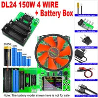 150W DC tester APP electronic load lithium battery capacity monitor discharge charge power meter supply checker + PD/QC Trigger 2
