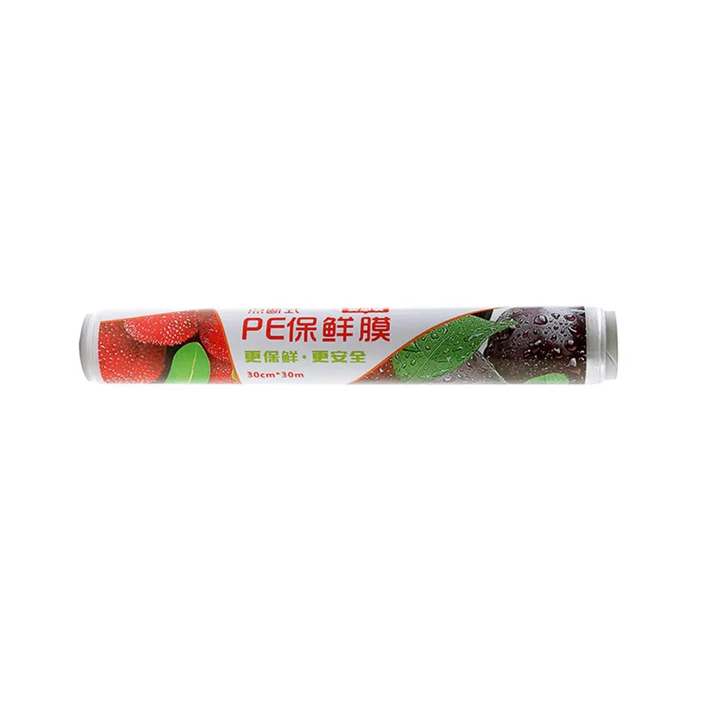 

Disposable Fruits Vegetables Plastic Saran Wrap Fresh-keeping Food Storage Clings Film Kitchen Helpers Food Stretch Cover