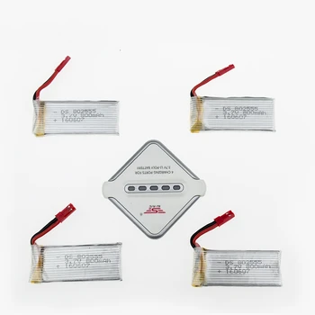 

3.7V 800mah 20c lipo battery 5pcs and charger RC H12C F181 F187 F163 Helicopter rc drone part wholesale