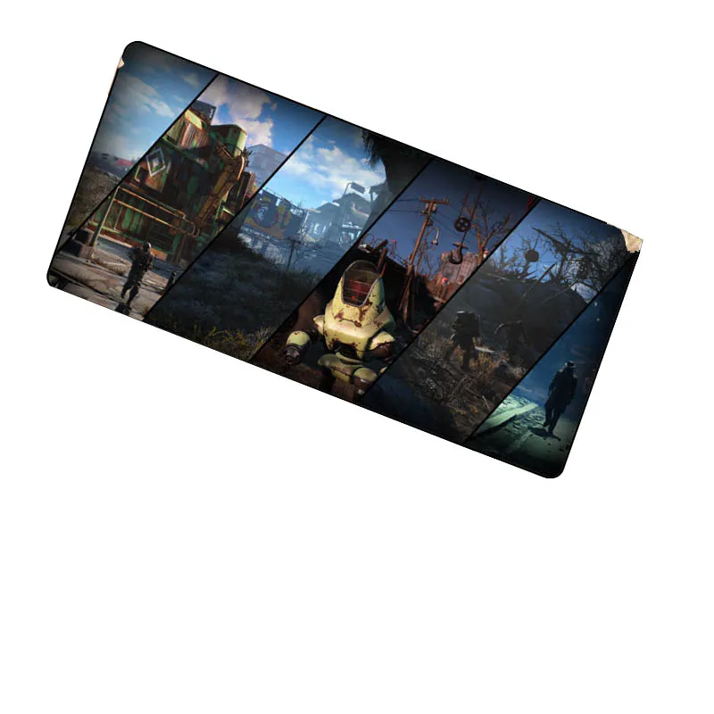  Fallout Large Size mouse pad Anti-slip Natural Rubber PC Computer Gaming mousepad Desk Mat for LOL 