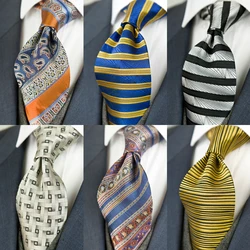 Handmade Geometric Checked Solid Dots Paisley Floral Multicolor Mens Ties Neckties 100% Silk Jacquard Woven New Free Shipping