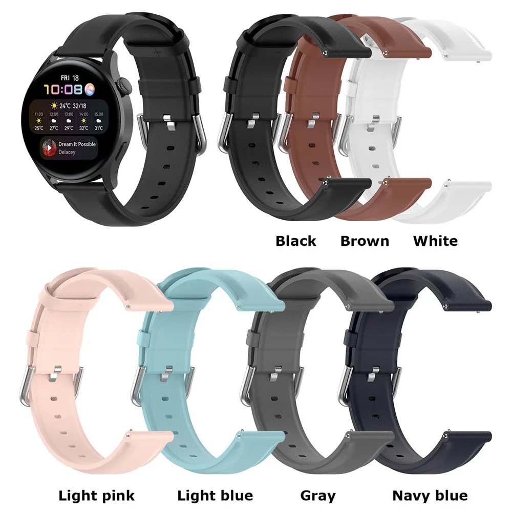 

Кожаный ремешок для часов Watch3 Watch3 Pro, запасные части для ремешка часов с круглым хвостом 22 мм