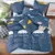 ALANNA T series Printed Solid bedding sets Home Bedding Set 4-7pcs Highquality Lovely Pattern with Star tree flower