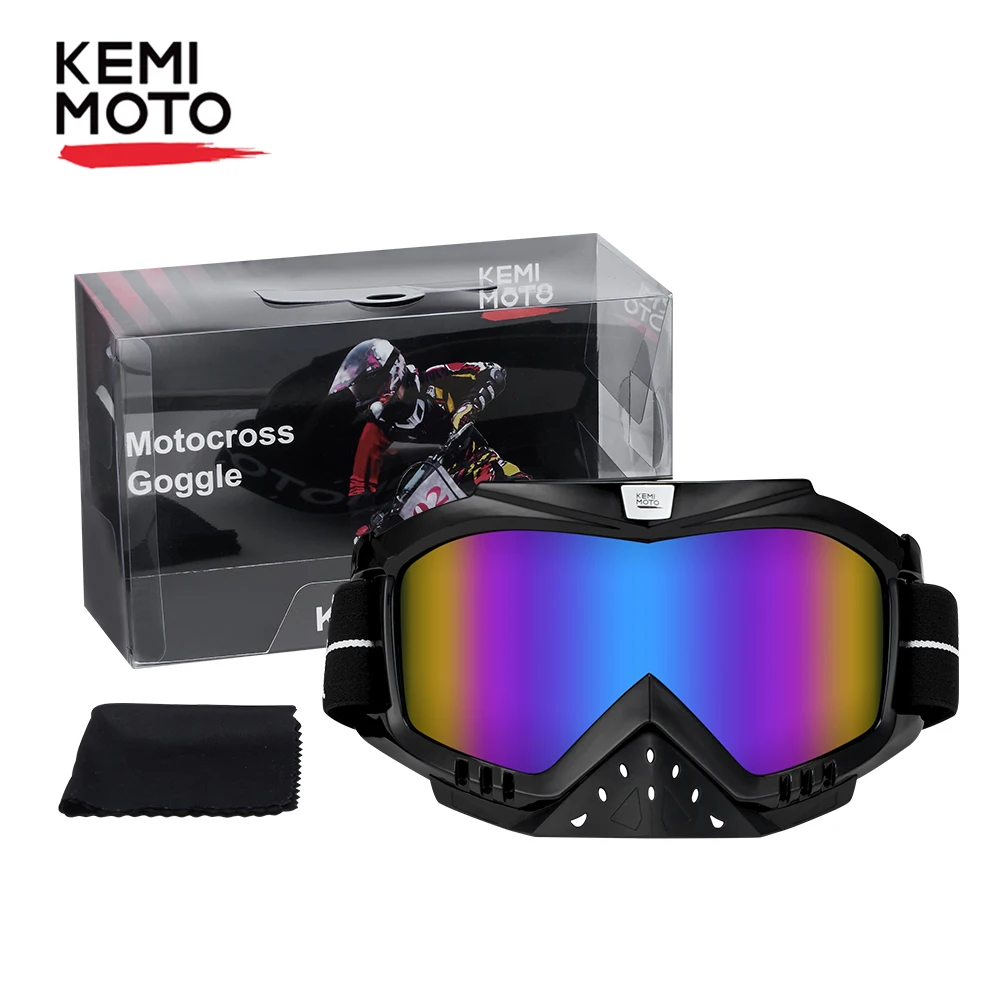 

KEMIMOTO Moto Sunglasses Motocross Glasses Motorcycle Off-Road Goggles Winter ATV Eyewear Motocross Helmet DH MTB Dirt Bike MX