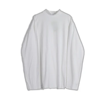 

Tide brand solid color wild long-sleeved T-shirt cotton bottoming shirt loose